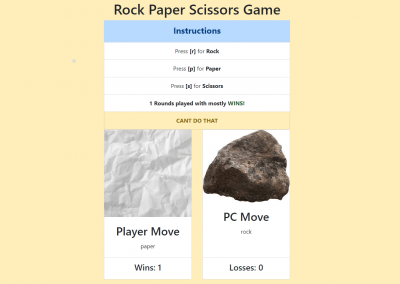 Rock Paper Scissors